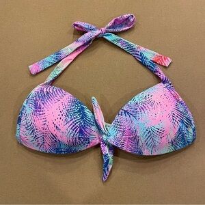 Luli Fama Tropical Bikini Top Size Medium